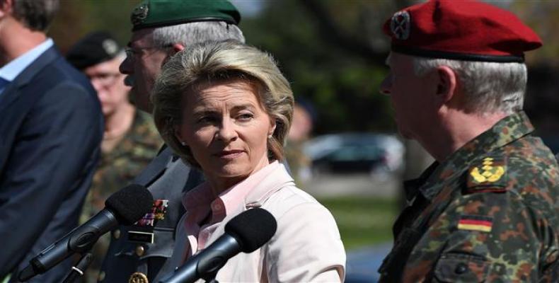 German Defense Minister Von der Leyen