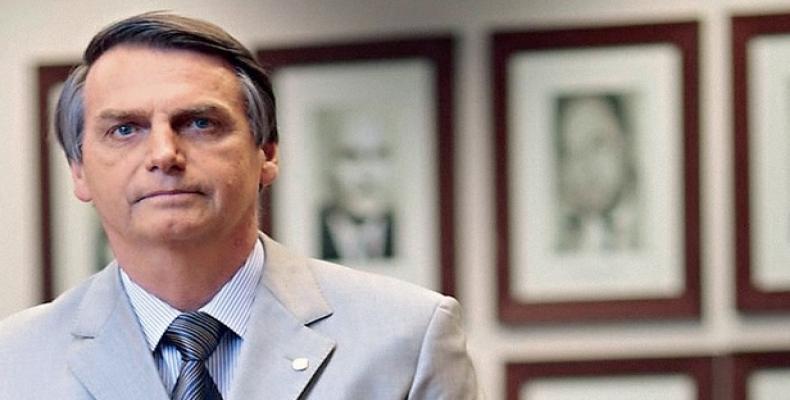 Presidente brasileño, Jair Bolsonaro