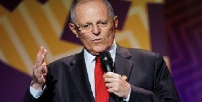 Peruvian President Pedro Pablo Kuczynski