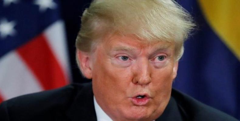 U.S. President Trump speaks at a bilateral meeting during the 73rd session of the United Nations General Assembly at U.N. headquarters in New York.   Photo: Reu