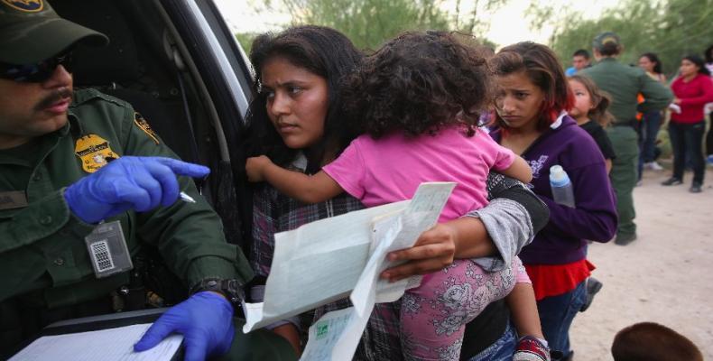 Children separated from their parents at U.S.-Mexico border.  Photo: Reuters