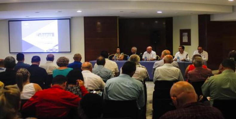 Presentan oficialmente Convención Internacional Cubagua 2019./Foto:Ariel Rey Royero (ACN)