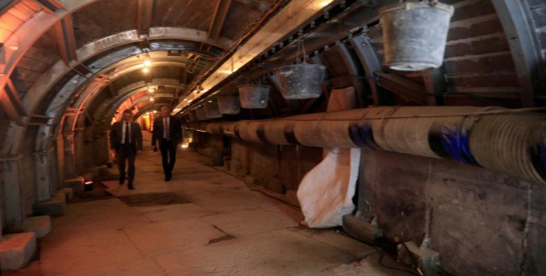 Imagen ilustrativa. Un túnel en Jerusalén del Este donde se llevan a cabo excavaciones arqueológicas Tsafrir Abayov / Reuters