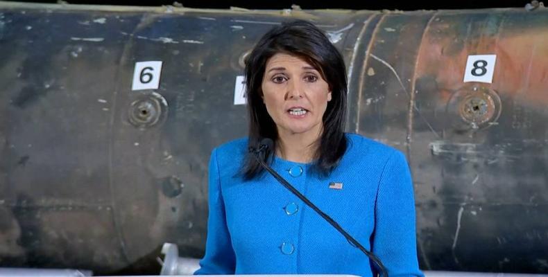 U.S. Ambassador to the U.N. Nikki Haley