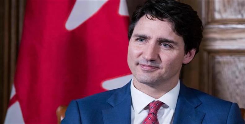 Canadian Prime Minister Justin Trudeau speaks to AFP journalists in Ottawa, Ontario.  Photo: AFP