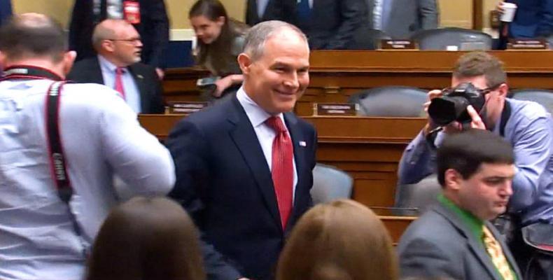 Environmental chief Scott Pruitt.  Photo: File