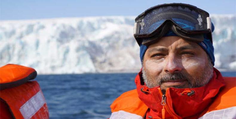 Biólogo y director del Instituto Antártico Chileno, Marcelo Leppe Cartes. Foto: Prensa Latina.
