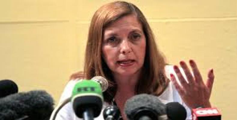 Josefina Vidal, General Director for the United States at the Cuban Foreign Ministry