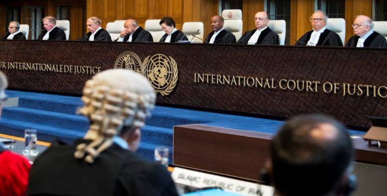 File photo shows the International Court of Justice hearing a case in The Hague, the Netherlands, on January 27, 2014.  Photo: Reuters