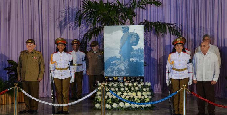 Raúl Castro, primero de izquierda a derecha. Foto: Marcelino Vázquez