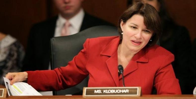 Amy Klobuchar, senadora por Minnesota (Imágen de internet)