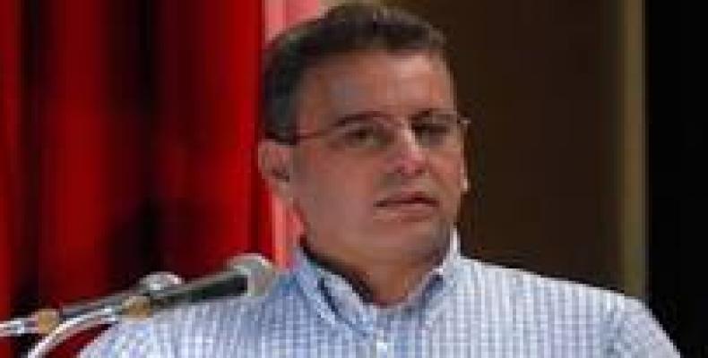 Ministro cubano de Agricultura, Gustavo Rodríguez Rollero