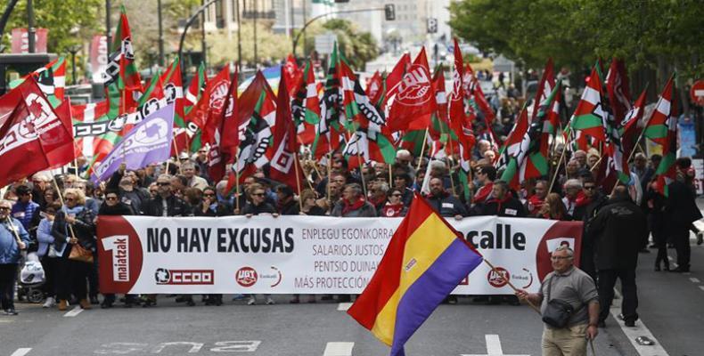 Marchas en España.
