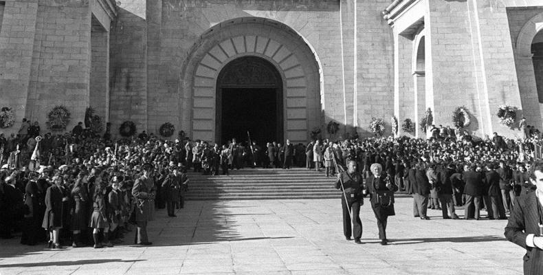 Lugar donde se encuentran los restos de Franco