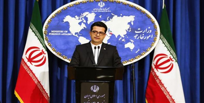 Iranian Foreign Ministry Spokesman Abbas Mousavi.  (Photo: Press TV)