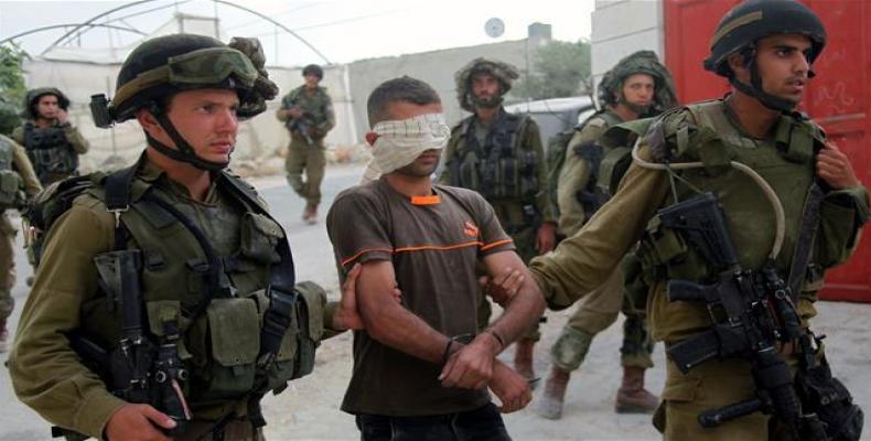 Represión israelí a los palestinos