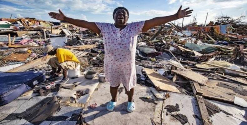 Se eleva a 43 los fallecidos en Bahamas tras el paso del huracán Dorian. Foto: El Universo.