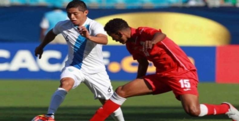 En juillet 2015, Cuba a battu le Guatemala aux éliminatoires de la Coupe d'Or.