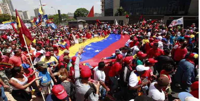 Convoca Nicolás Maduro a movilización contra acciones de oposición venezolana. Foto: PL.