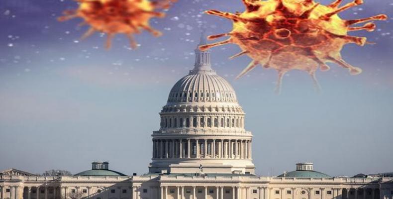 El Senado de Estados Unidos retomará este lunes sus sesiones. Foto: PL.