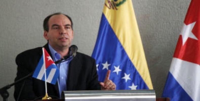 Cuban Ambassador in Venezuela Rogelio Polanco