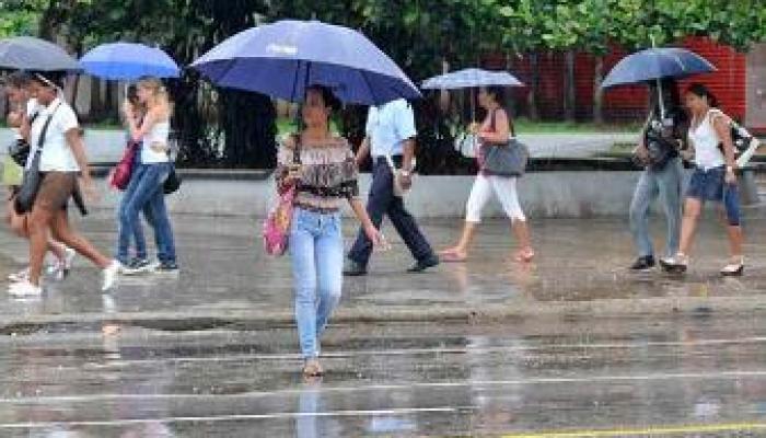 Lluvia en La Habana