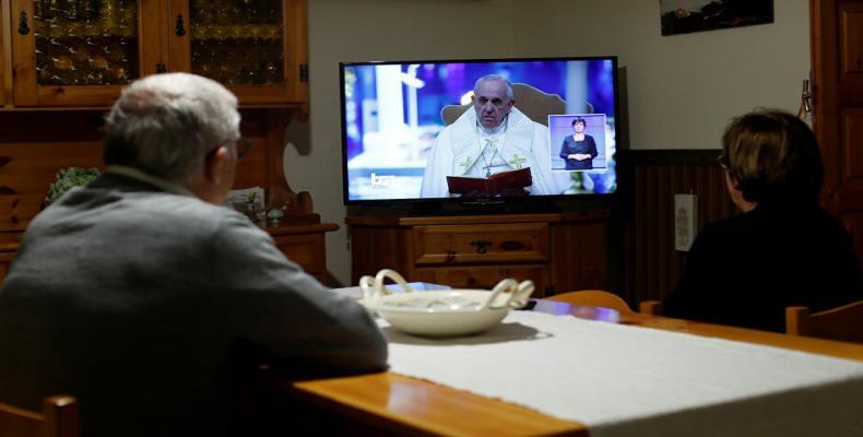 El Papa Francisco apoya la idea de Guterres de un alto el fuego. Foto /  Sputnik Mundo.