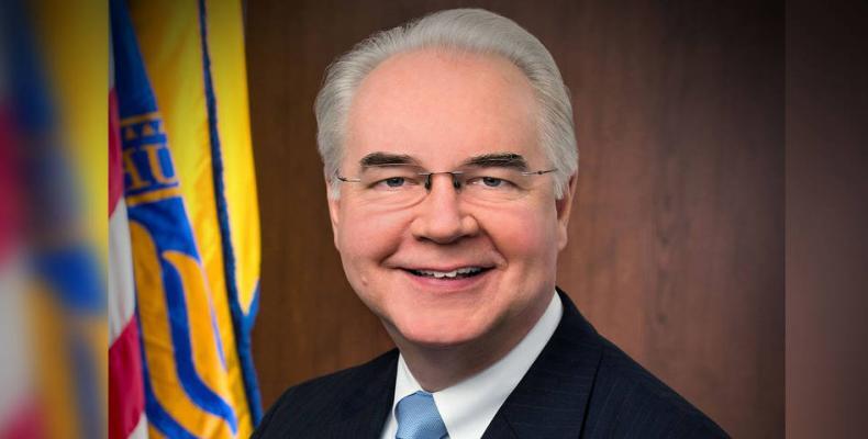 U.S. Health and Human Services Secretary Tom Price