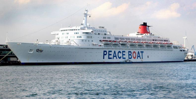 El crucero japonés visitará nuevamente La Habana con un mensaje de paz. Foto/ Sputnik Mundo