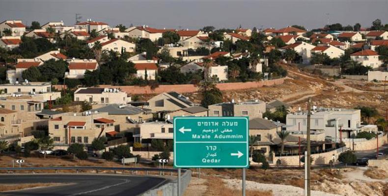Israeli settlement of Maale Adumim in the occupied West Bank on the outskirts of Jerusalem al-Quds. (Photo by AFP)
