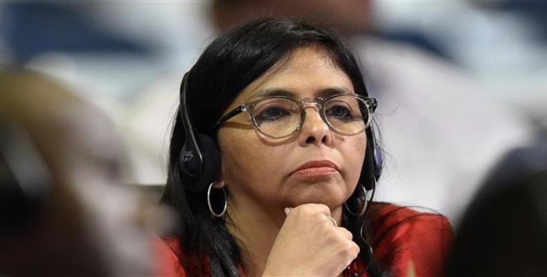 Venezuelan Foreign Minister Delcy Rodriguez