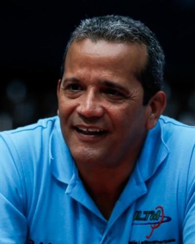 Juan Vila, président de l'Union latino-américaine de tennis de table
