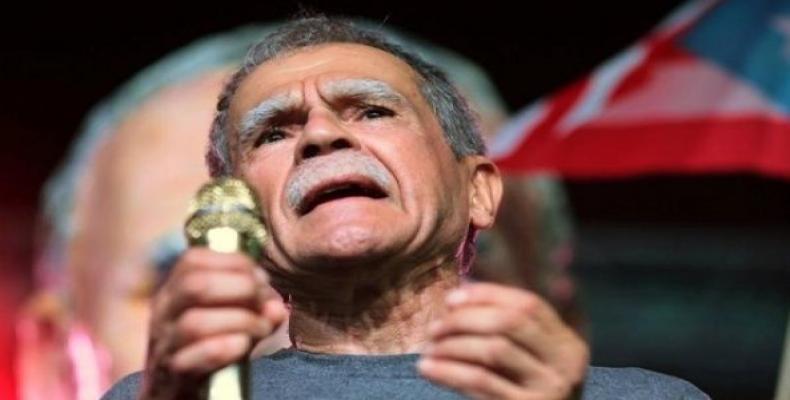 Puerto Rican Independence Leader Oscar López Rivera