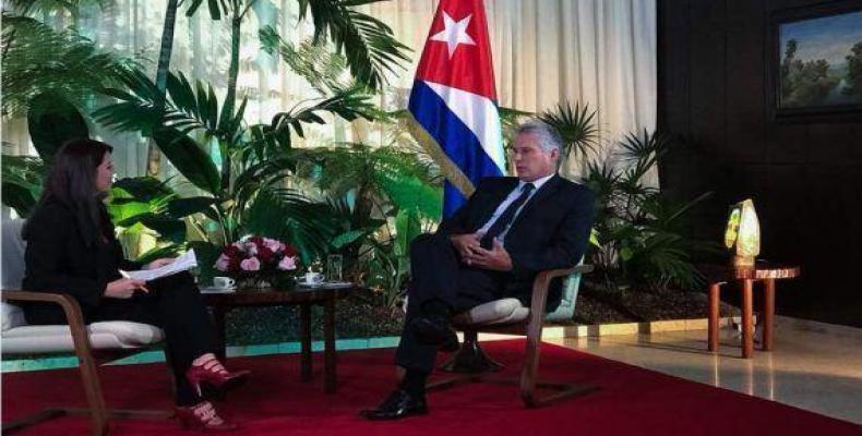 Cuban President Miguel Diaz-Canel.  Photo: Rolando Segura / teleSUR