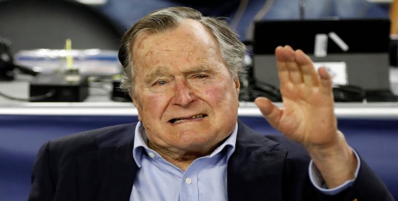 Former US President George H. W. Bush.  Photo: AFP