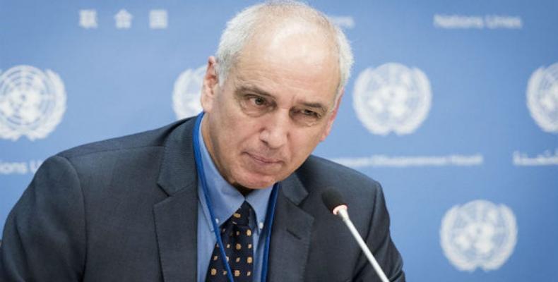 El relator especial de la ONU sobre los derechos humanos en Palestina, Michael Lynk. Imagen ilustrativa / UnWatch.