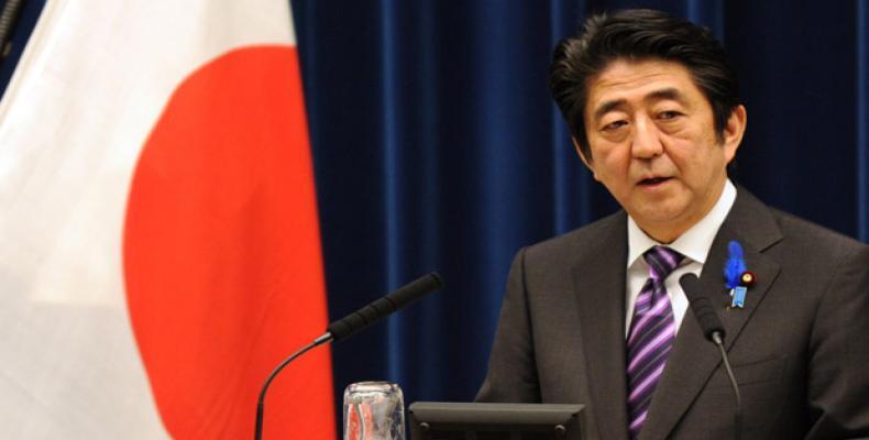 Japan's Prime Minister Shinzo Abe