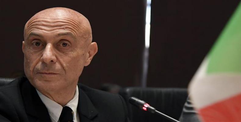Italy's Interior Minister Marco Minniti