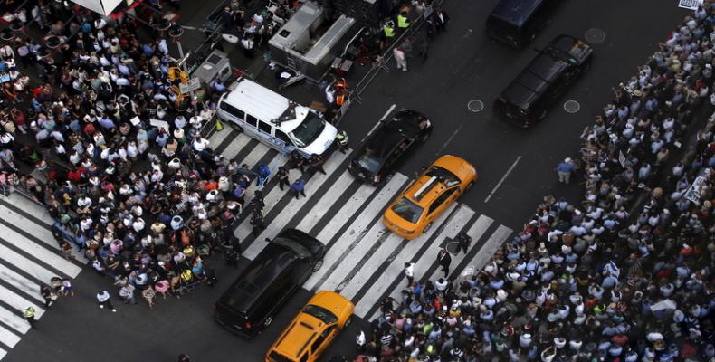 Pánico en Times Square, Nueva York