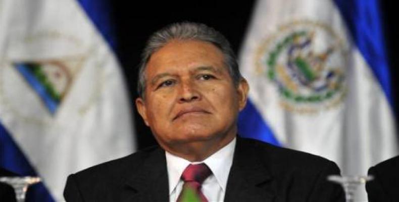 Presidente de El Salvador, Salvador Sánchez Cerén.Foto:Internet.