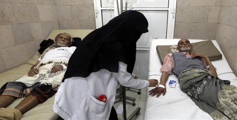 Aid groups warn of new cholera outbreak in Yemen.   Photo: AFP