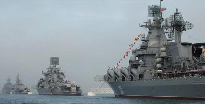 Buques de la Marina de Guerra de Rusia visitarán La Habana.Foto:Archivo.