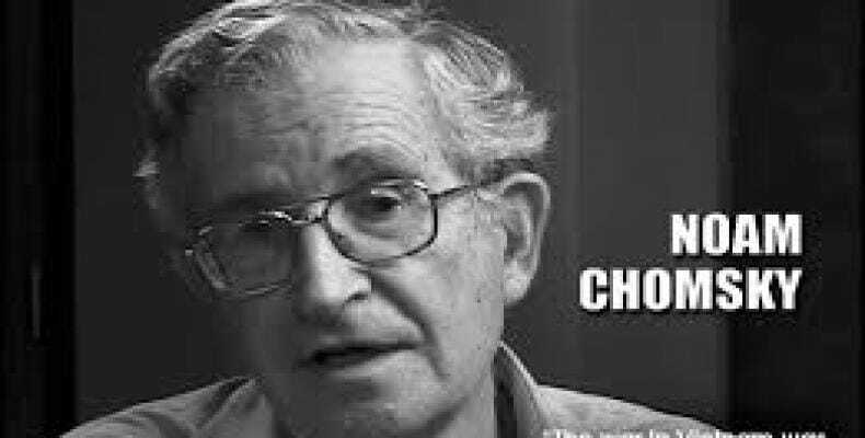 Chomsky. Foto/ archivo