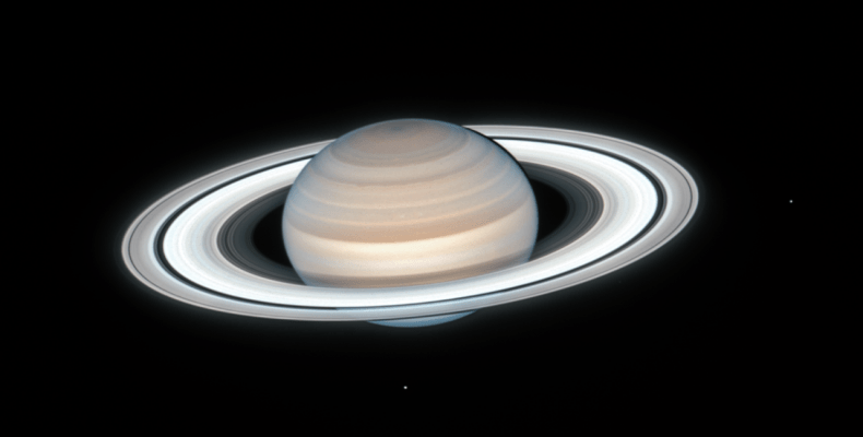 Imagen de Saturno tomada por el telescopio Hubble el 4 de julio de 2020.NASA, ESA, A. Simon, M.H. Wong