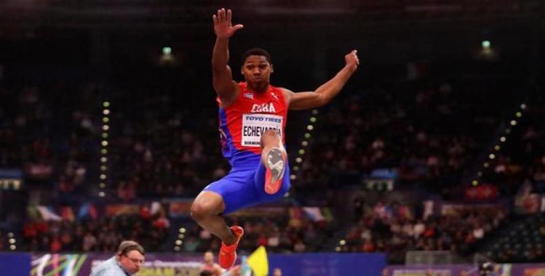 Juan Miguel Echevarría en el Mundial de Birmingham. Foto: usnews.com