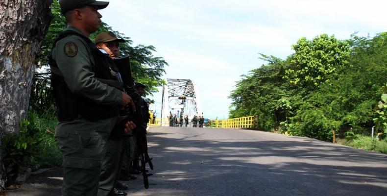 Frontera Venezuela-Colombia (Imagen de archivo)