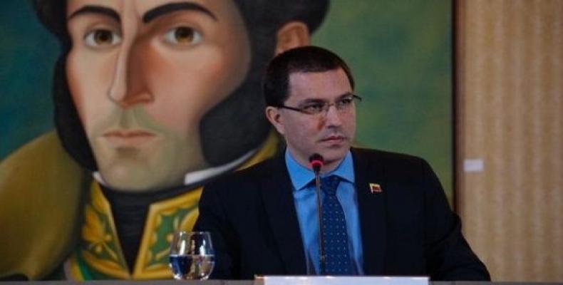 Arreaza denunció la alianza entre Washington, Brasilia y Bogotá para atacar a Venezuela en todos los niveles.Foto:MPPRE