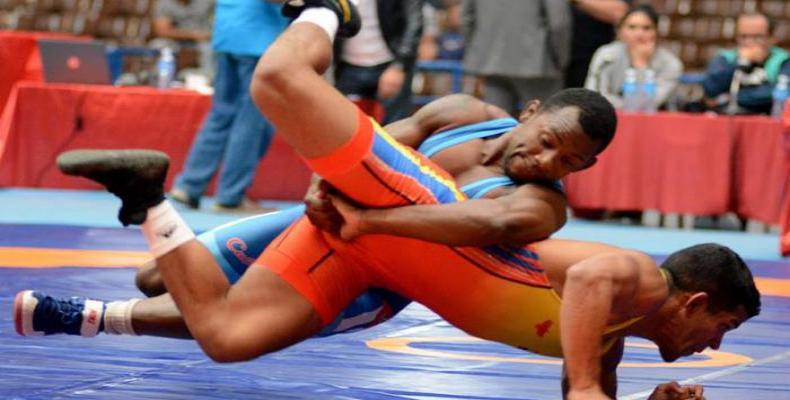 Franklin Maren fait partie de l'équipe cubaine à la Coupe du monde par équipes d'Iowa. Photo Granma.