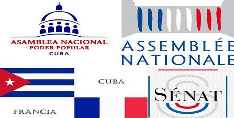 Francia y Cuba estrechan lazos parlamentarios en París. Foto: PL.
