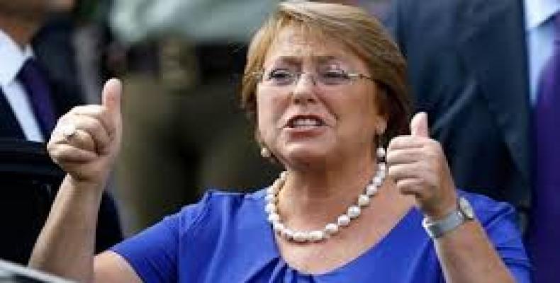 Former Chilean president Michelle Bachelet.  Photo: The Financial Express / Google